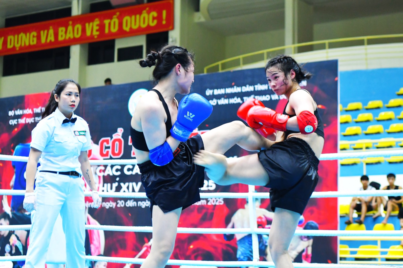 Combat competition action