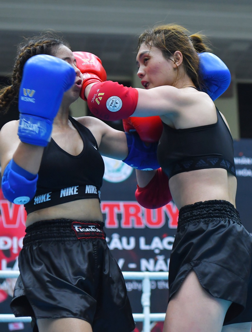 Combat competition action