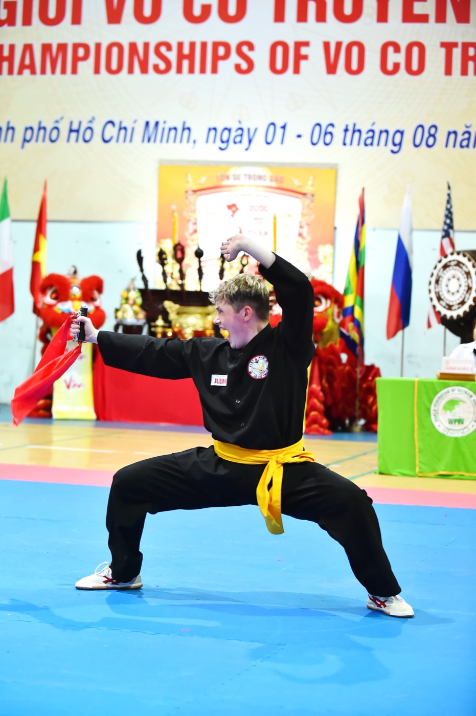 Combat competition action