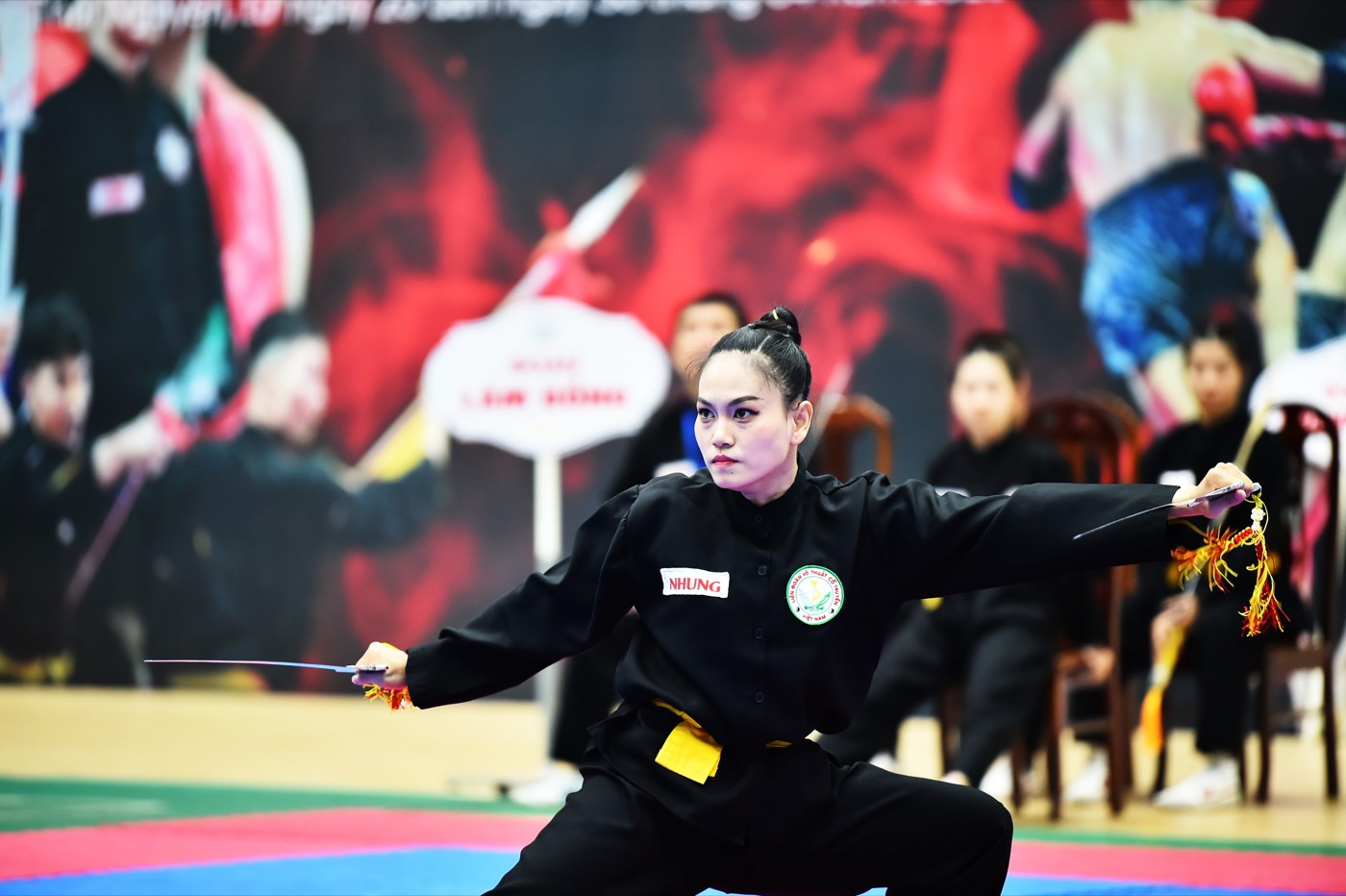 Combat competition action