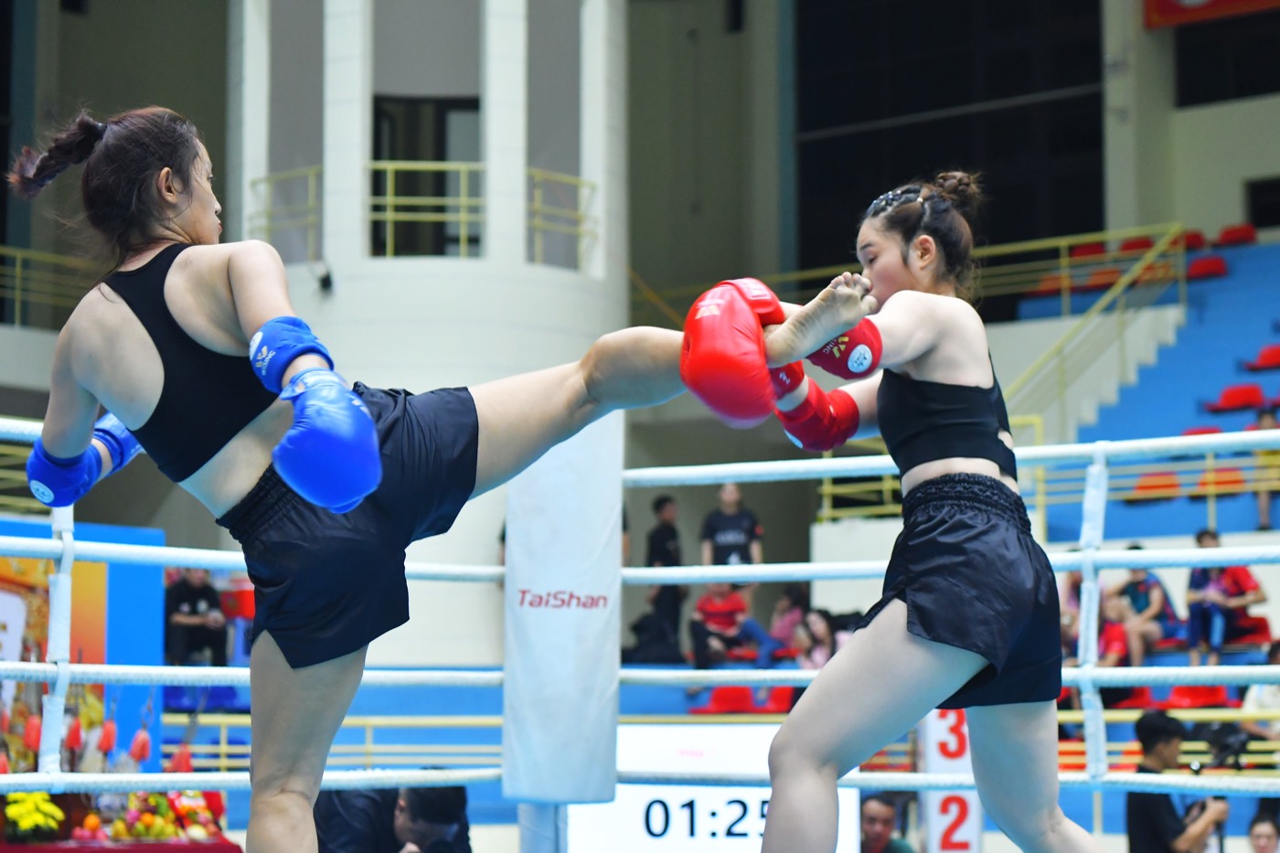 Combat competition action